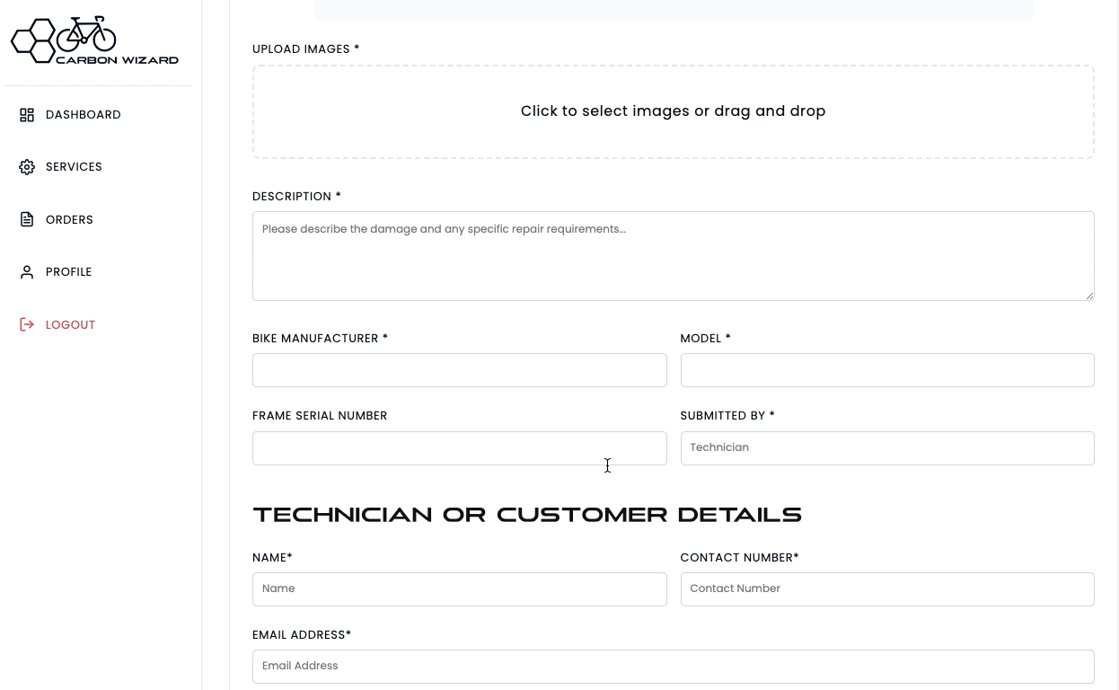 carbon wizard review request